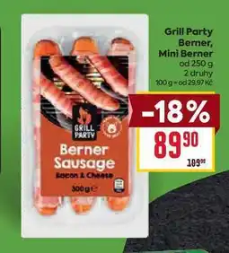 Billa Grill Party Berner, Mini Berner od 250 g nabídka