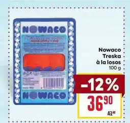 Billa Nowaco Treska à la losos 100 g nabídka