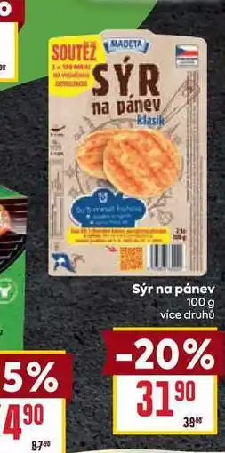 Billa Sýr na pánev 100 g nabídka
