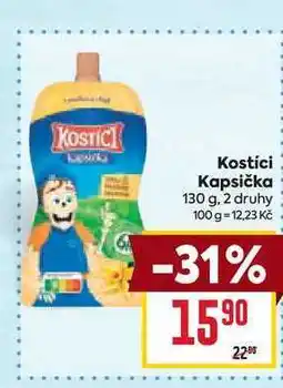 Billa Kostíci Kapsička 130 g nabídka