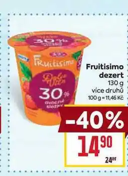 Billa Fruitisimo dezert 130 g nabídka