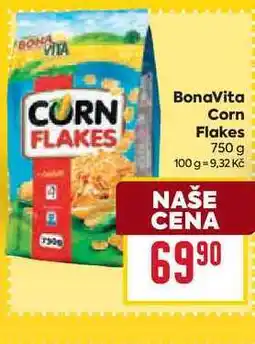 Billa BonaVita Corn Flakes 750 g nabídka