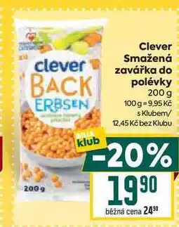 Billa Clever Smažená zavářka do polévky 200 g nabídka