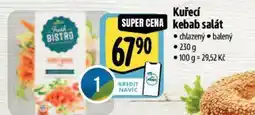 Albert Kuřecí kebab salát nabídka