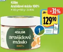 Albert 4Slim Arašídové máslo 100% nabídka