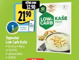 Albert Topnatur Low Carb Kaše nabídka
