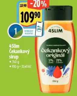 Albert 4Slim Čekankový sirup nabídka