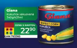 Tamda Foods Giana Kukuřice vakuovaná nabídka