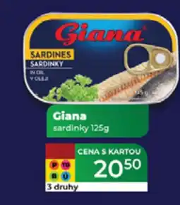 Tamda Foods Giana sardinky nabídka