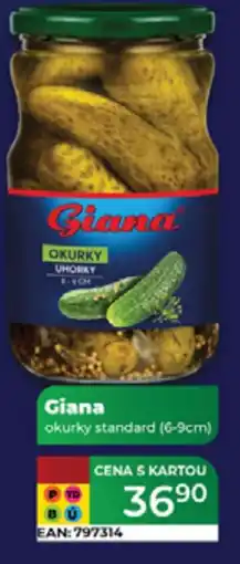 Tamda Foods Giana okurky standard (6-9cm) nabídka
