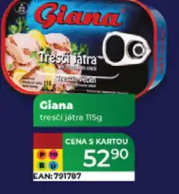 Tamda Foods Giana tresčí játra nabídka