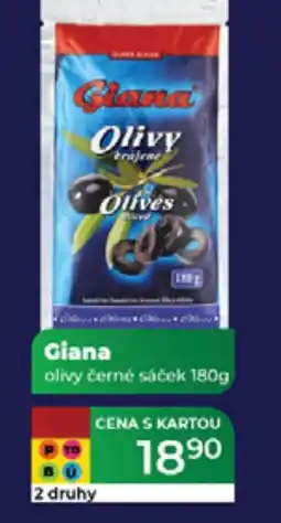 Tamda Foods Giana olivy černé sáček nabídka