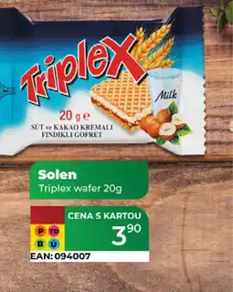 Tamda Foods Solen Triplex wafer nabídka