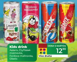 Tamda Foods Kids drink nabídka