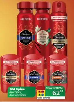 Tamda Foods Old Spice deo, deo tuhý nabídka