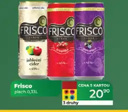 Tamda Foods Frisco plech nabídka