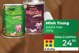Tamda Foods Minh Trung sladká kaše nabídka