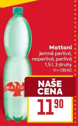Billa Mattoni nabídka