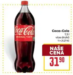 Billa COCA-COLA nabídka