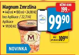 Albert Magnum zmrzlina nabídka