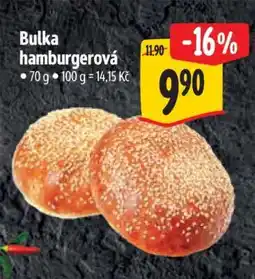Albert Bulka hamburgerová nabídka