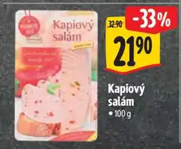 Albert Kapiový salám nabídka