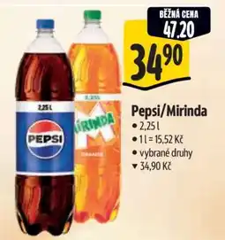 Albert Pepsi, Mirinda nabídka