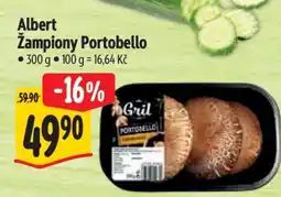Albert Albert Žampiony portobello nabídka