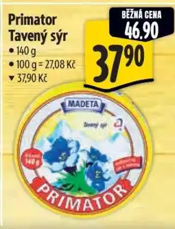 Albert Primator tavený sýr nabídka
