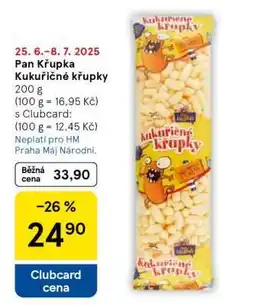 Tesco Pan Křupka Kukuřičné křupky nabídka