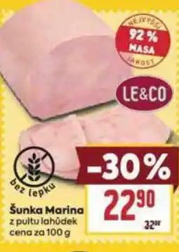 Billa Šunka Marina nabídka