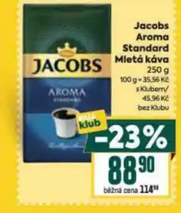 Billa Jacobs Aroma Standard Mletá káva nabídka
