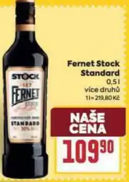 Billa Fernet Stock Standard nabídka