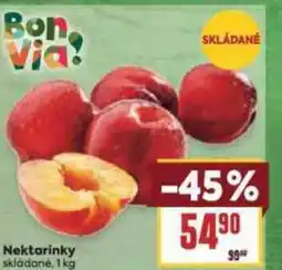 Billa Nektarinky nabídka