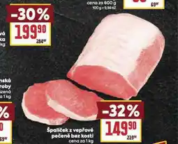Billa Špalíček z vepřové pečeně bez kosti nabídka