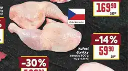 Billa Kuřecí čtvrtky nabídka
