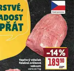 Billa Vepřový váleček falešná svíčková nabídka
