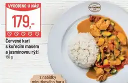 Globus Červené kari s kuřecím masem a jasmínovou rýží nabídka