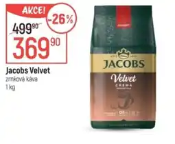 Globus Jacobs Velvet zrnková káva nabídka