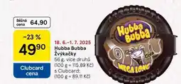 Tesco Hubba Bubba Žvýkačky, 56 g nabídka