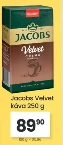 Kubík potraviny Jacobs Velvet káva nabídka