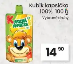 Kubík potraviny Kubík kapsička 100% nabídka