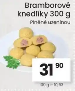 Kubík potraviny Bramborové knedlíky nabídka