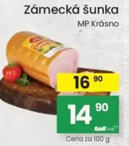 Kubík potraviny Zámecká šunka nabídka
