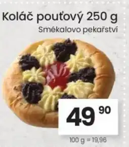 Kubík potraviny Koláč pouťový nabídka