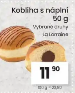 Kubík potraviny Kobliha s náplní nabídka
