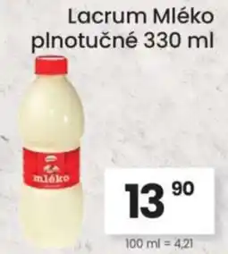 Kubík potraviny Lacrum Mléko plnotučné nabídka
