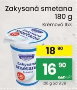 Kubík potraviny Zakysaná smetana nabídka