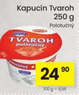 Kubík potraviny Kapucín Tvaroh nabídka