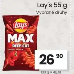 Kubík potraviny Lay's nabídka